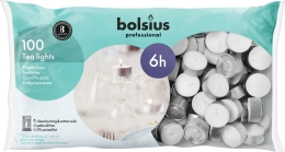 Bolsius - Tea Lights - White - 100 pieces