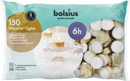 Bolsius - Tea Lights - 6 hours - 150 pieces