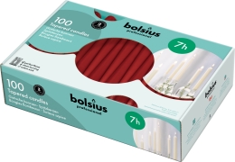 Bolsius - Gothic candles - Wine red - 100 pieces