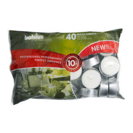Bolsius - Large tea lights - 40 pieces