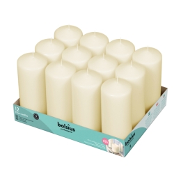 Bolsius - Pillar Candles - 170/70 - Ivory - 12 pieces