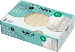 Bolsius - Gothic Candles - Ivory - 100 pieces