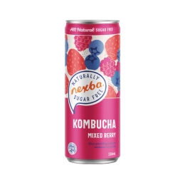 Nexba - Kombucha Mixed Berry - Can - 12 x 33 cl